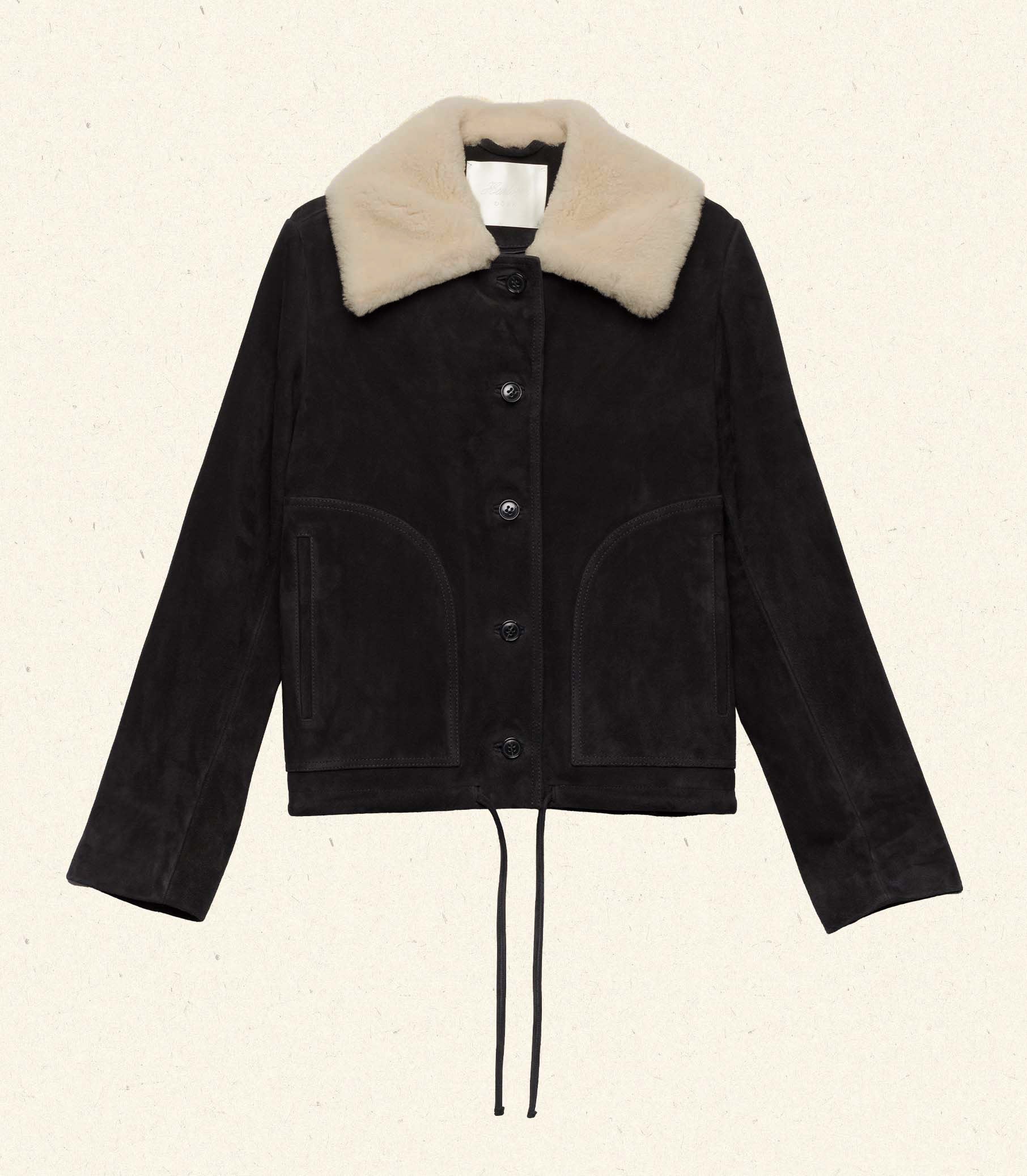 TURNER SUEDE JACKET -- BLACK | FALL 24