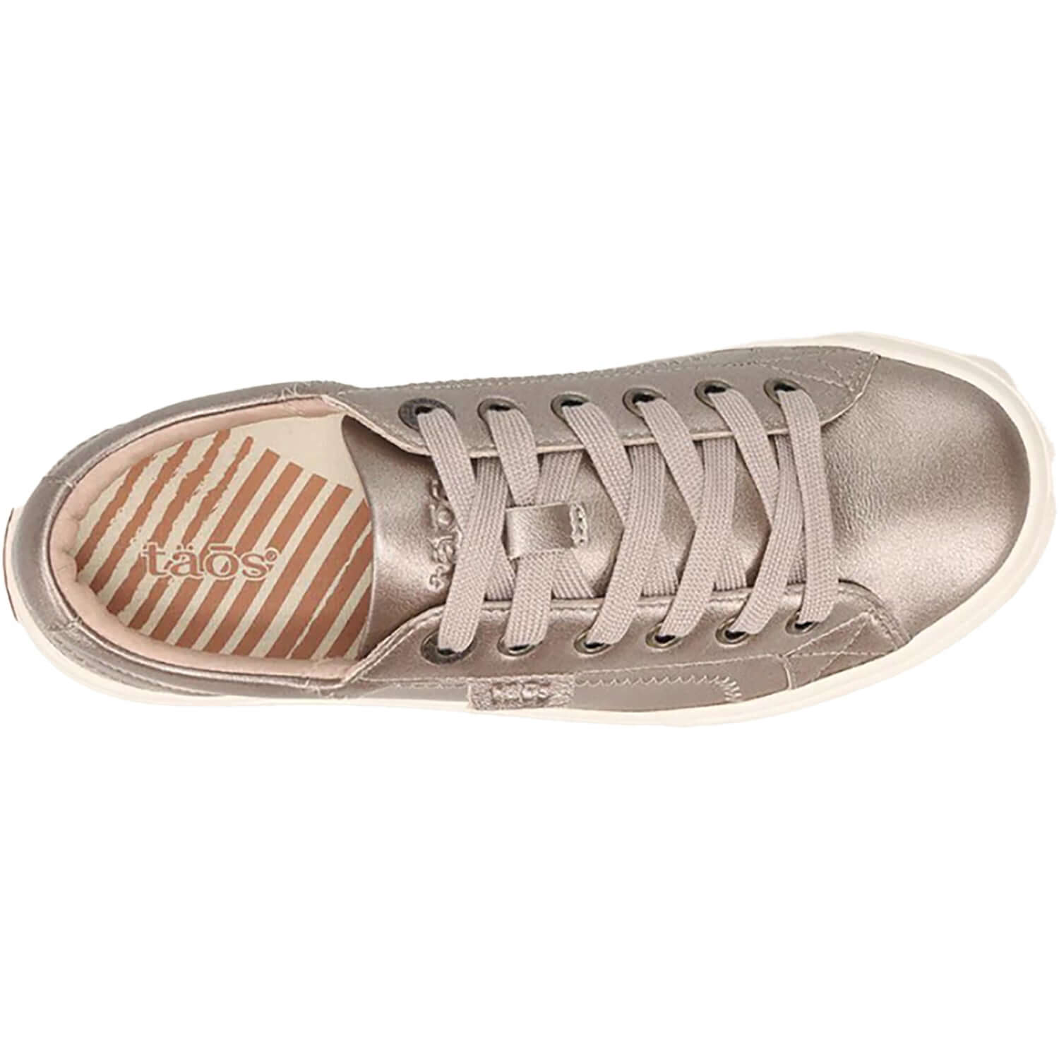 Women's Taos Plim Soul Lux Champagne Leather