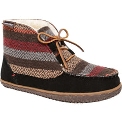 Women's Minnetonka Torrey Black/Multi Suede