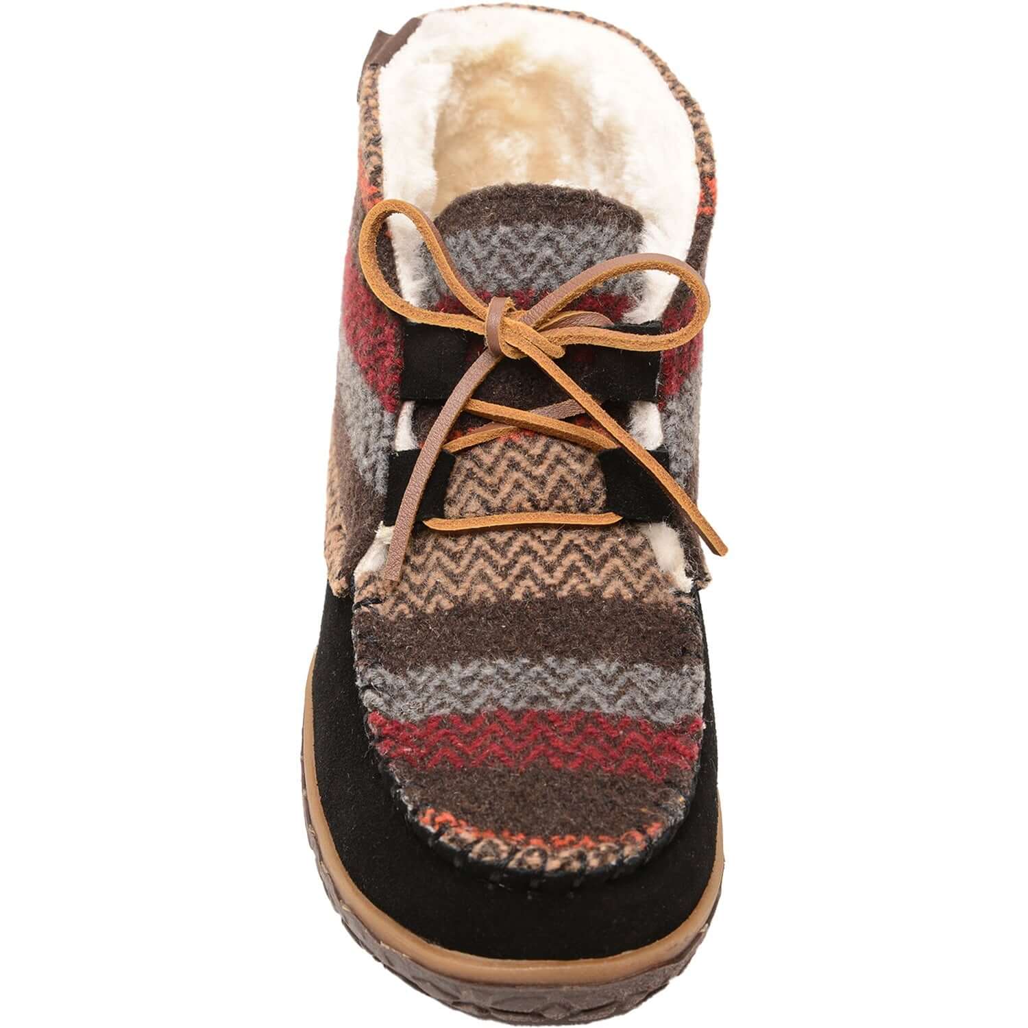 Women's Minnetonka Torrey Black/Multi Suede