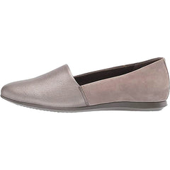 Women's Ecco Touch Ballerina 2.0 Stone Metallic/Warm Grey Leather