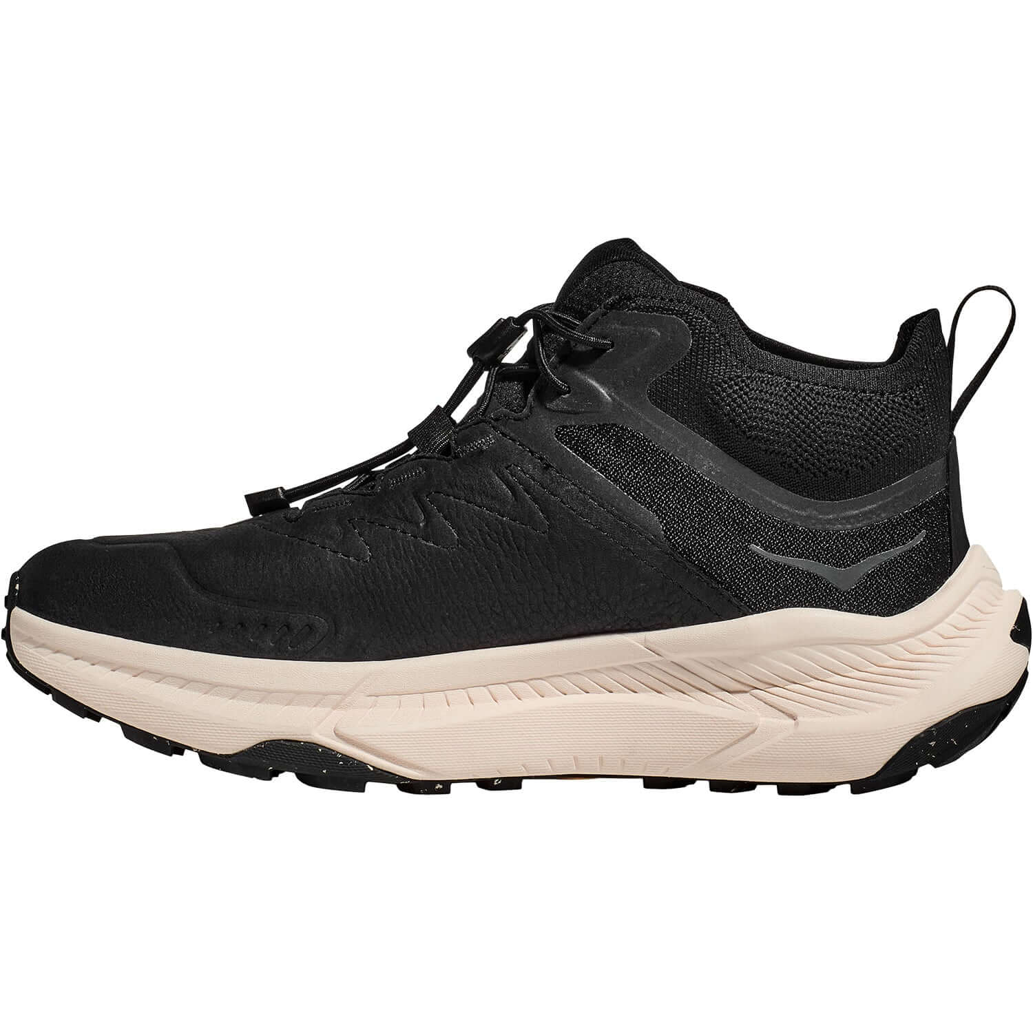 Women's Hoka One One Transport Chukka Black/Alabaster Synthetic