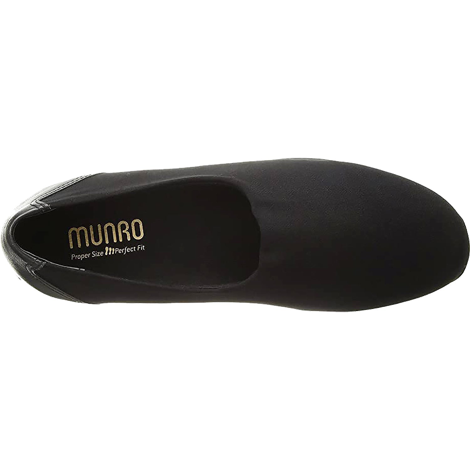 Women's Munro Traveler Black Stretch Fabric