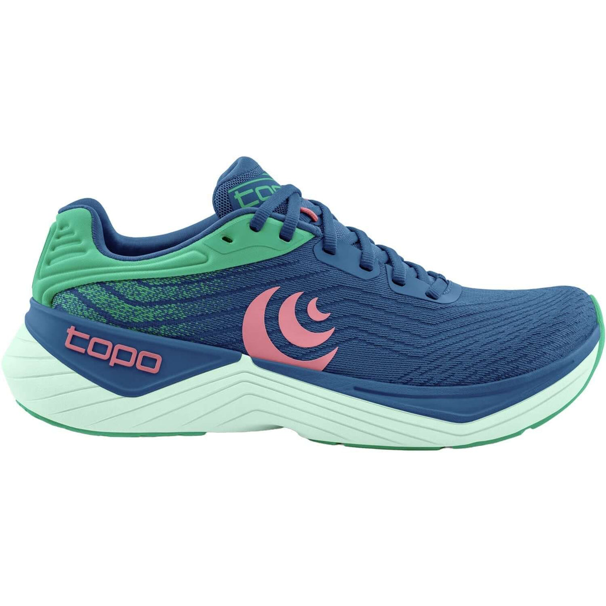 Women's Topo Ultrafly 5 Blue/Aqua Mesh