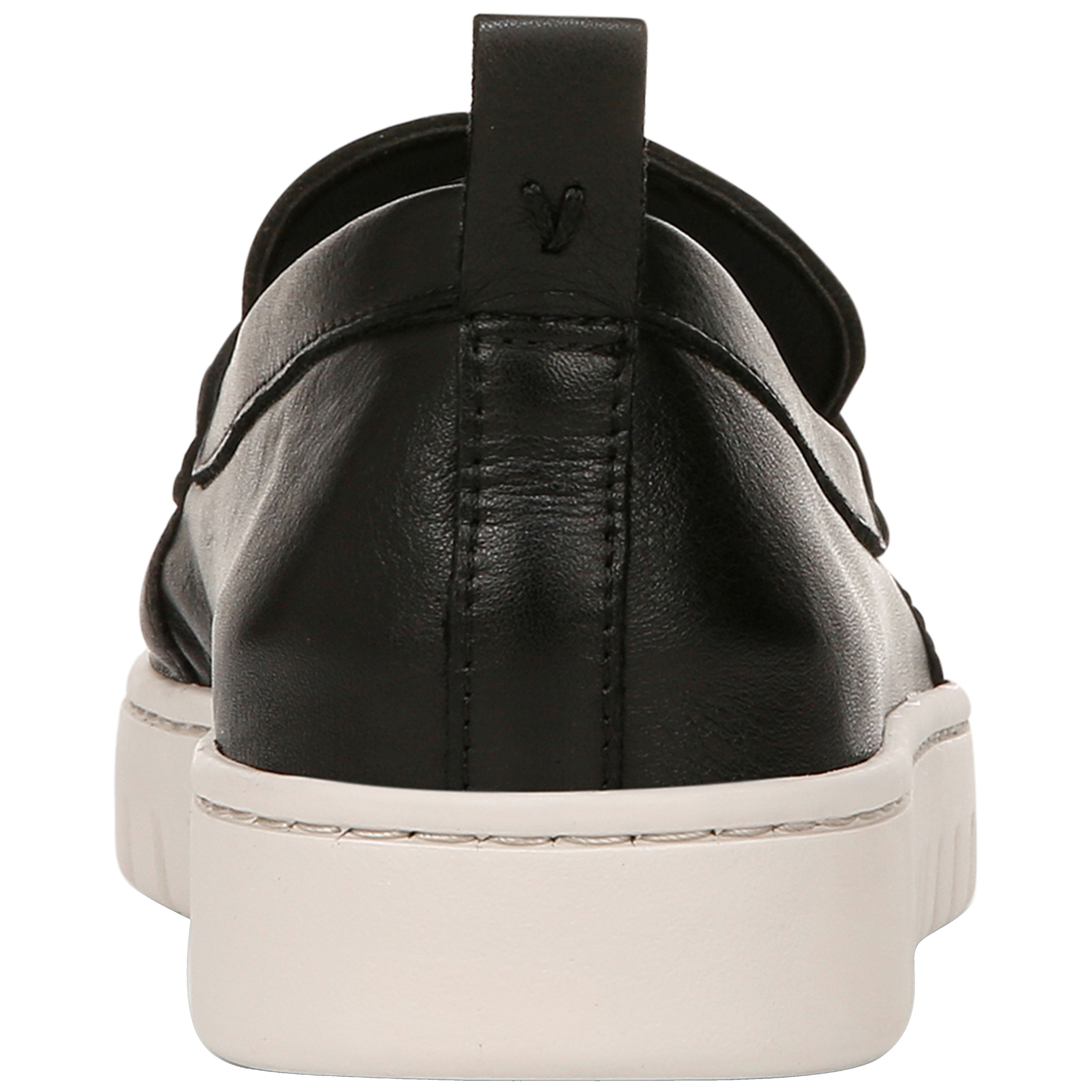 Women's Vionic Uptown Loafer Black/White Leather