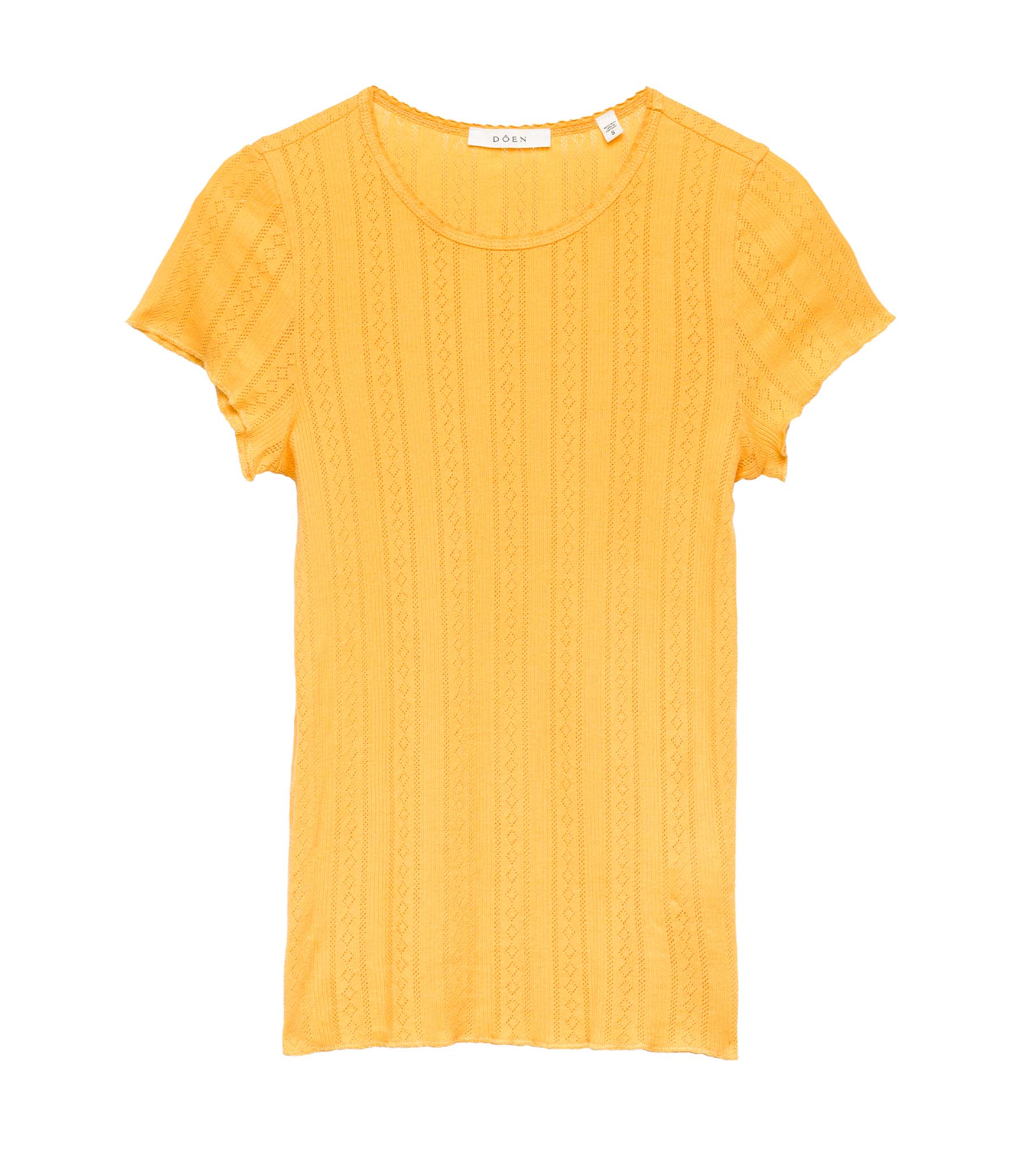 VIVI TEE -- JONQUILLE APOLLINE POINTELLE | SPRING 24