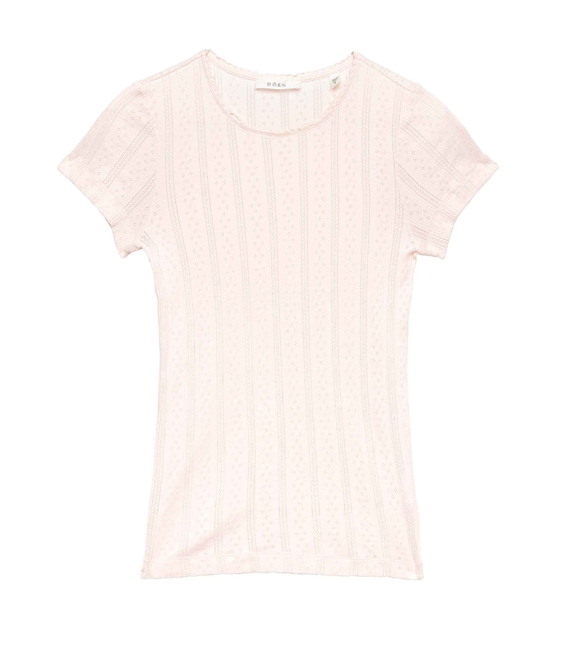 VIVI TEE -- PETUNIA PINK QUELLE JOLIE POINTELLE | SPRING 24