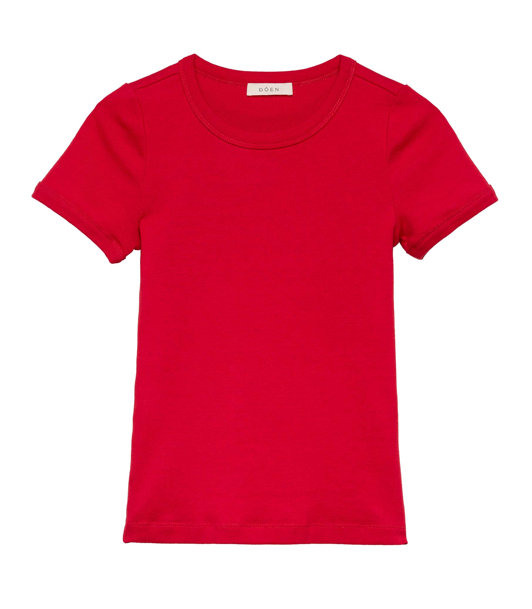 VIVI TEE -- SCARLET | SUMMER 24