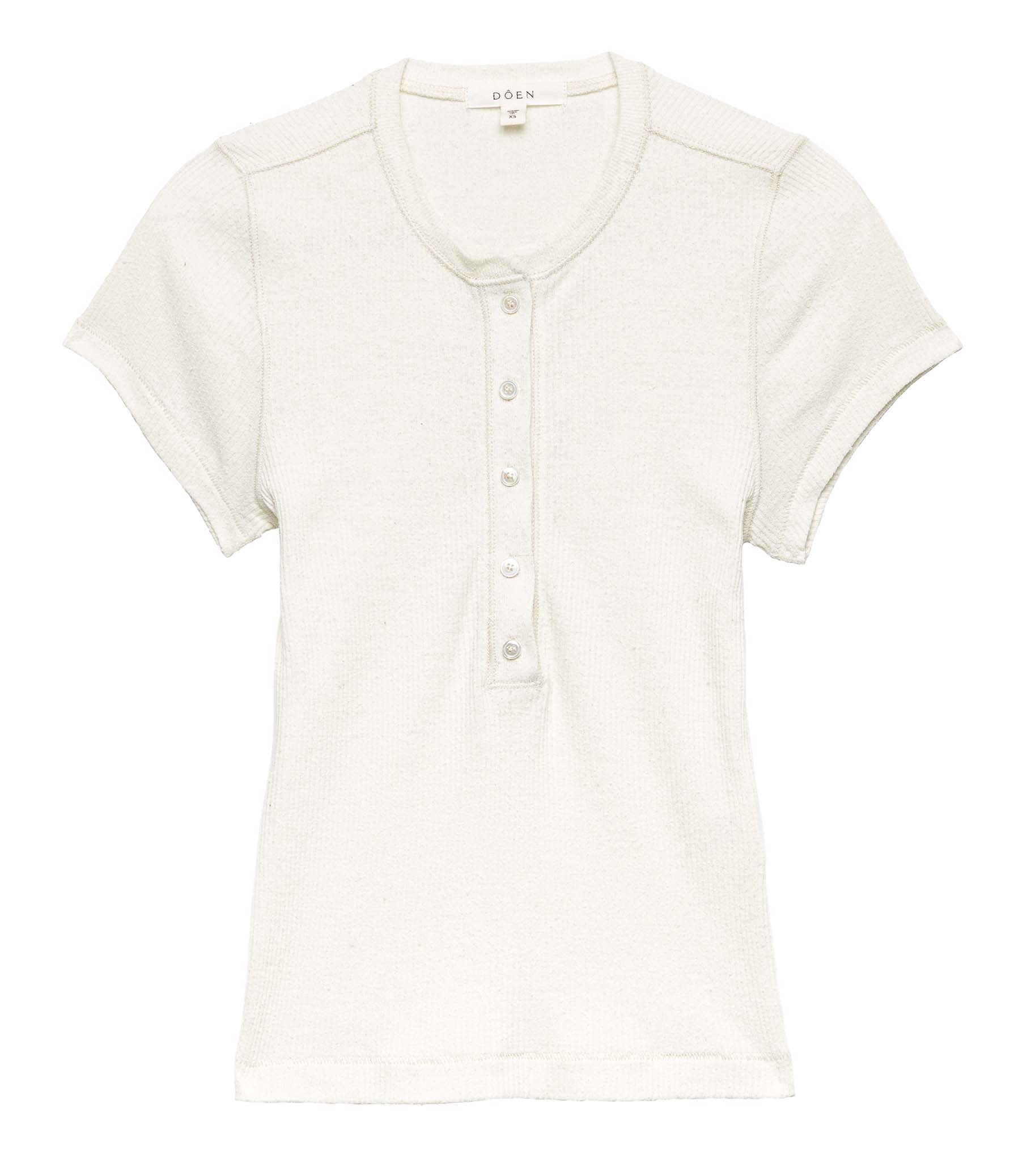 VIENNE SILK TEE -- CREAM | SPRING 24