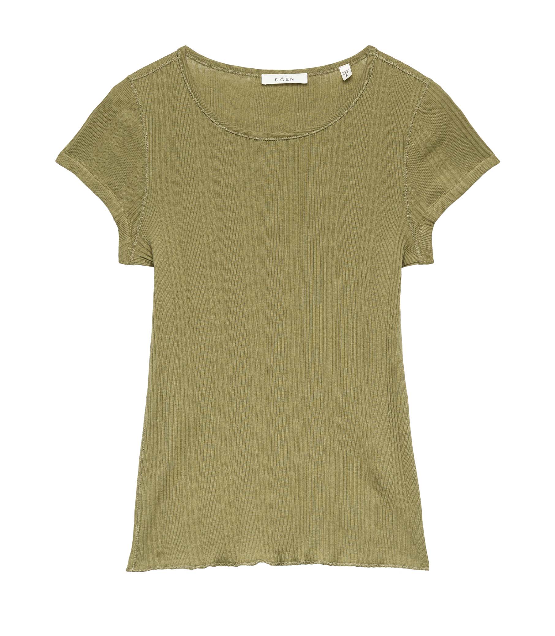 VIVI CASHMERE BLEND TEE -- PASTURE | SPRING 24