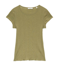 VIVI CASHMERE BLEND TEE -- PASTURE | SPRING 24