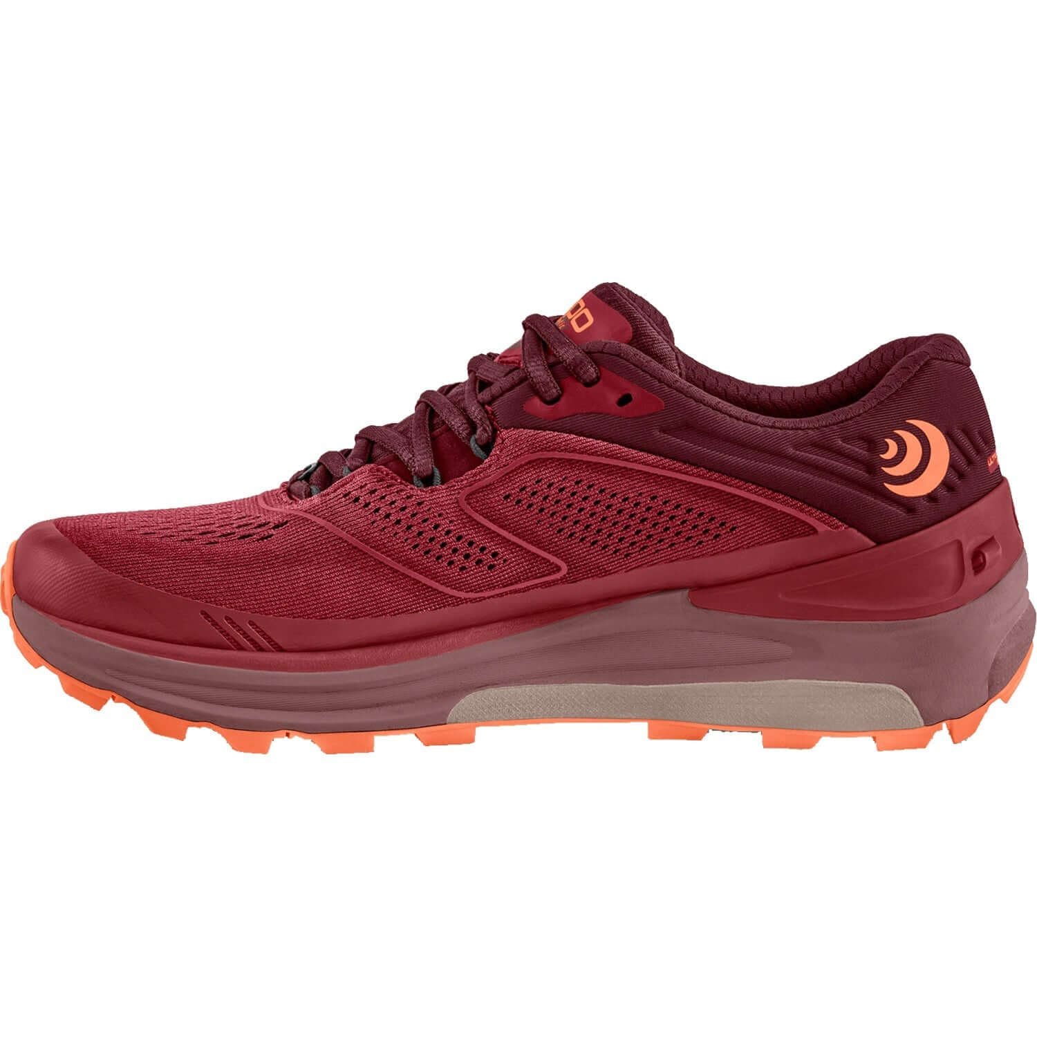 Women's Topo Ultraventure 2 Berry/Orange Mesh