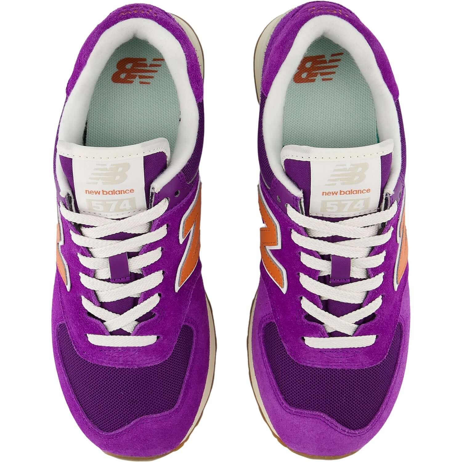 Women's New Balance WL574GT2 Concord Grape/Infield Clay/Sea Salt Suede