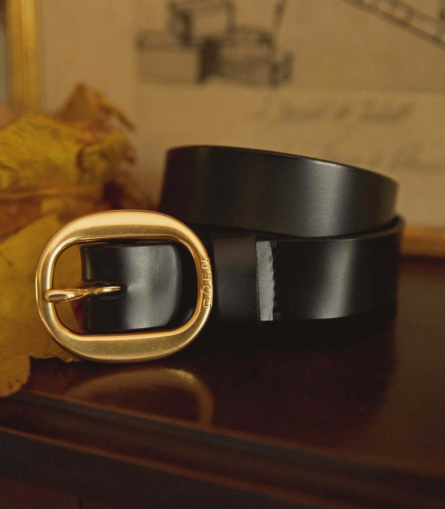 WYATT BELT -- BLACK | FALL 24