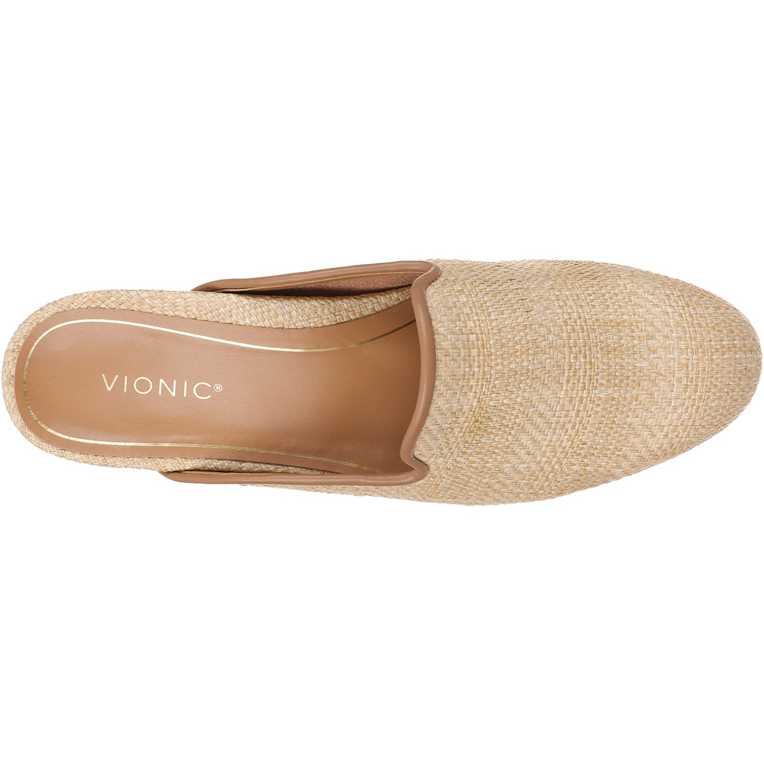 Women's Vionic Willa Mule Natural Raffia