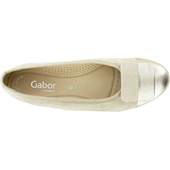 Women's Gabor 2.624.33 Oak/Metallic Pewter Suede/Leather