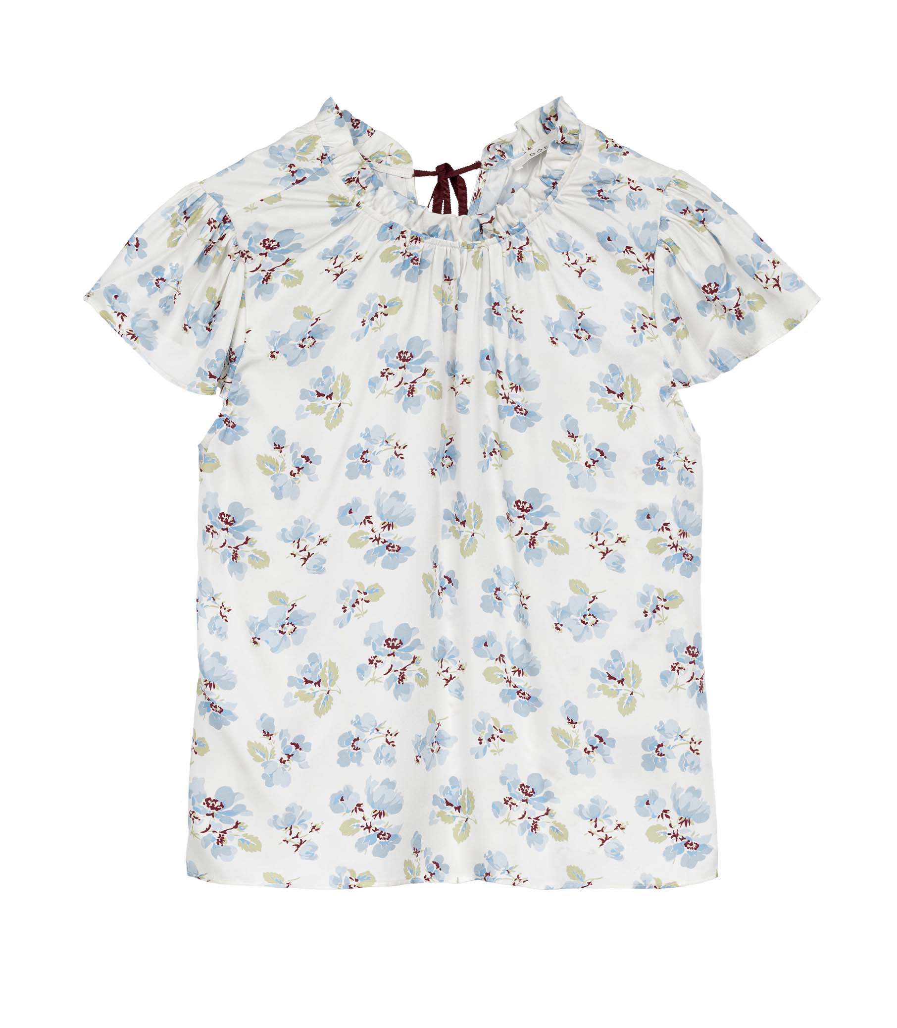 YVIE TOP -- BLEU FROLICKING FLORAL | SPRING 24