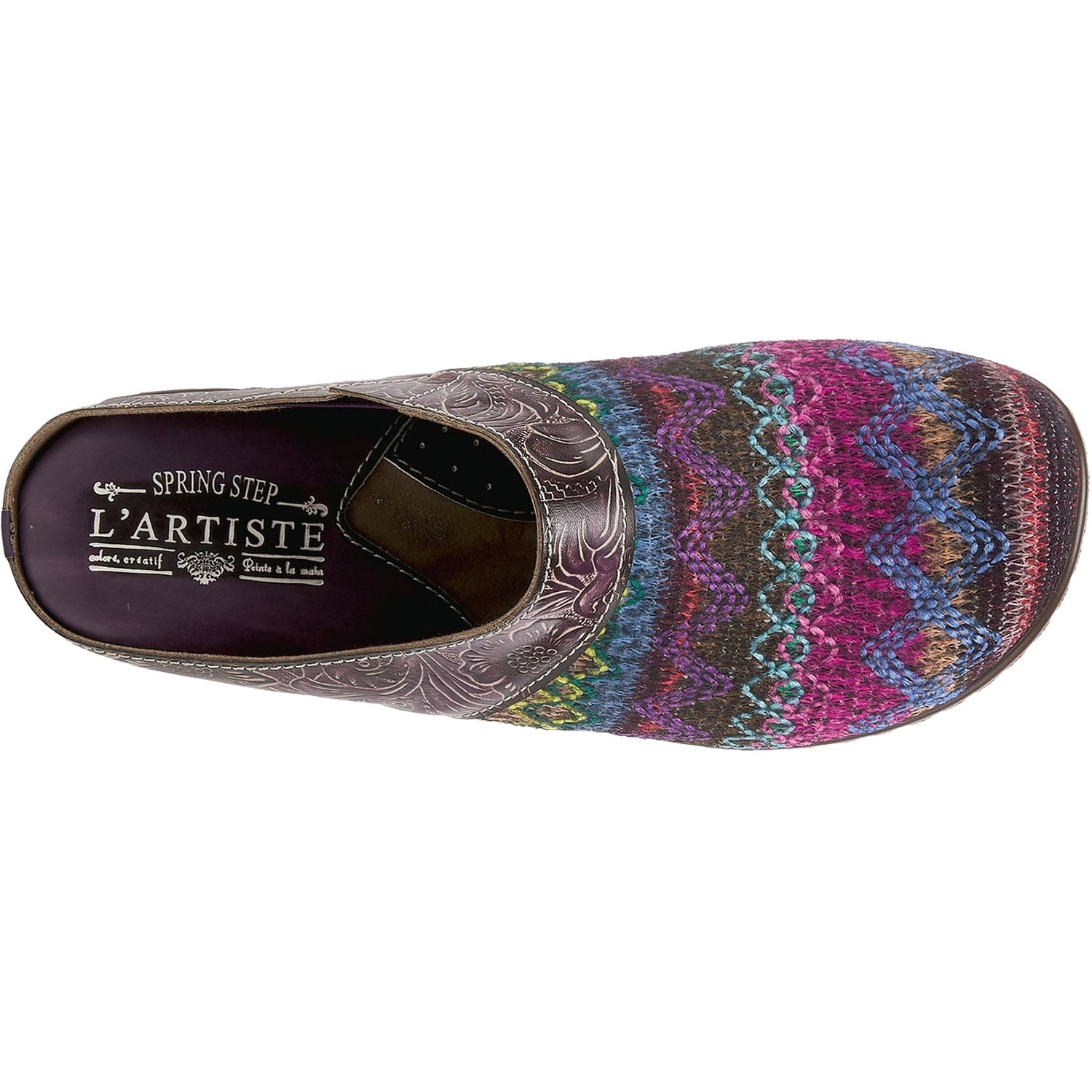 Women's L'Artiste by Spring Step Zigino Purple Multi Leather