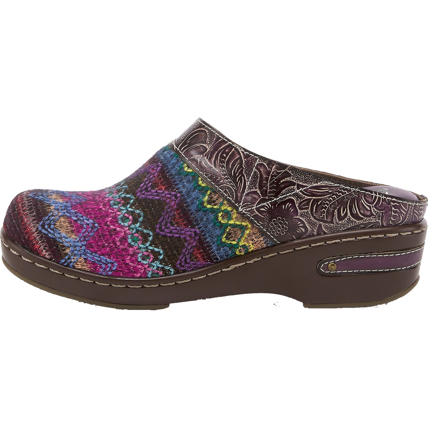 Women's L'Artiste by Spring Step Zigino Purple Multi Leather