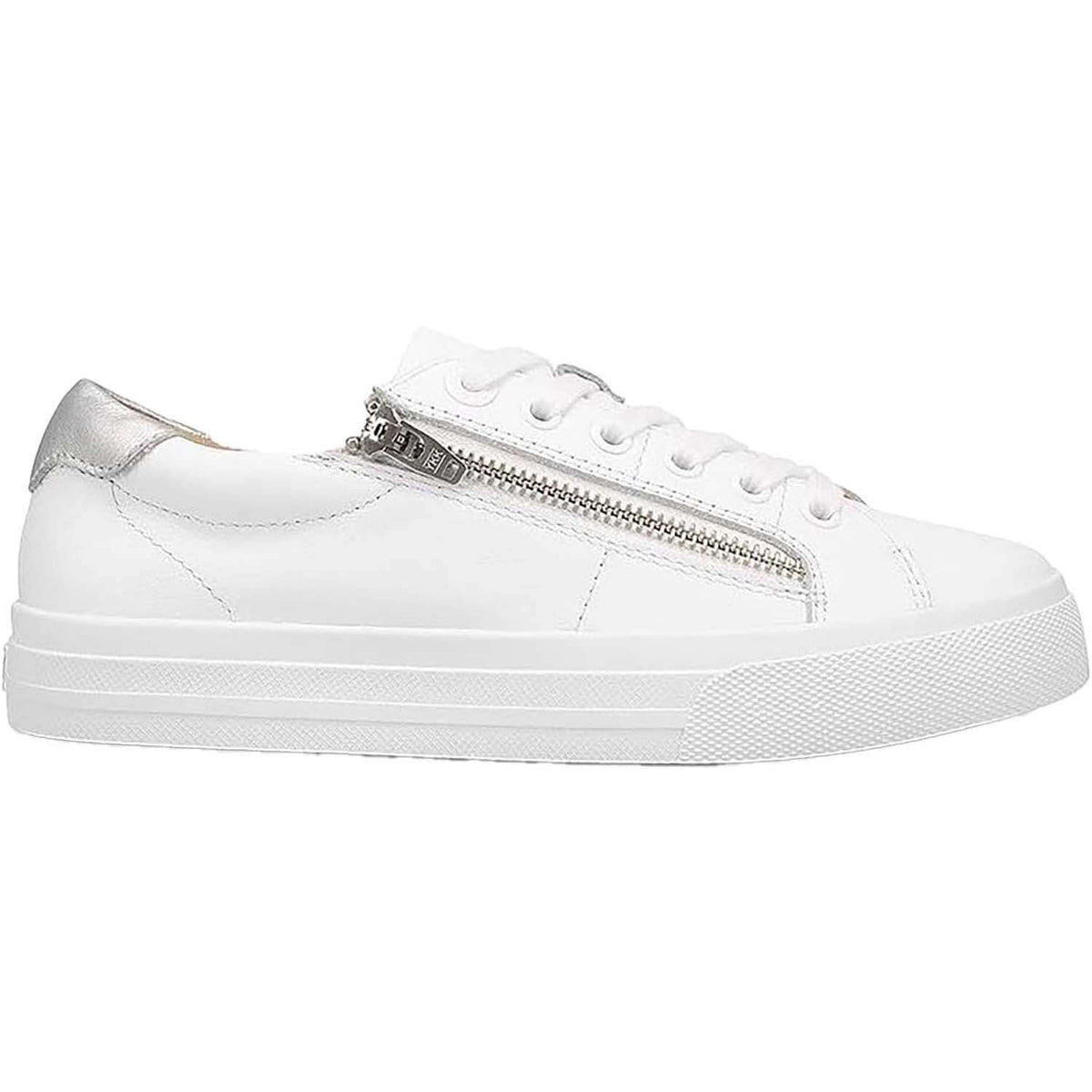 Women's Taos Z Soul Lux White/Silver Leather