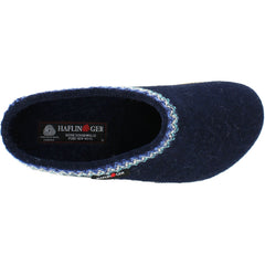 Unisex Haflinger Zig Zag Captains Blue Wool