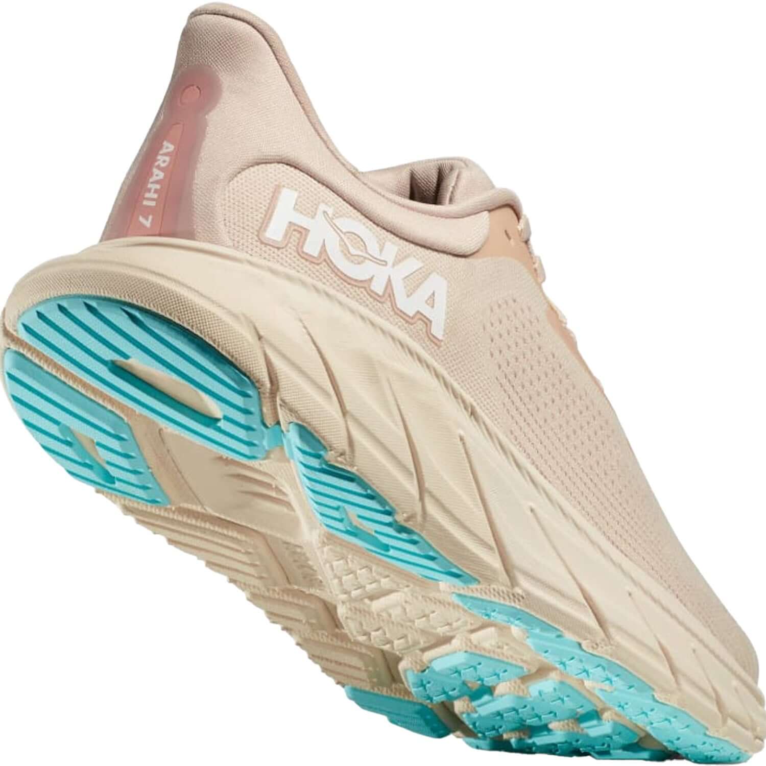 Women's Hoka Arahi 7 Vanilla/Cream Mesh