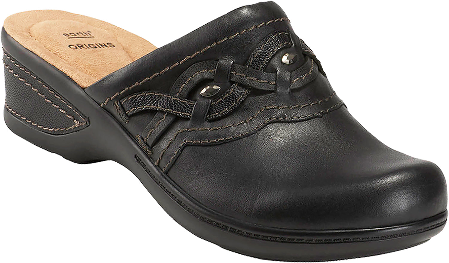 Women's Earth Janice Black Leather