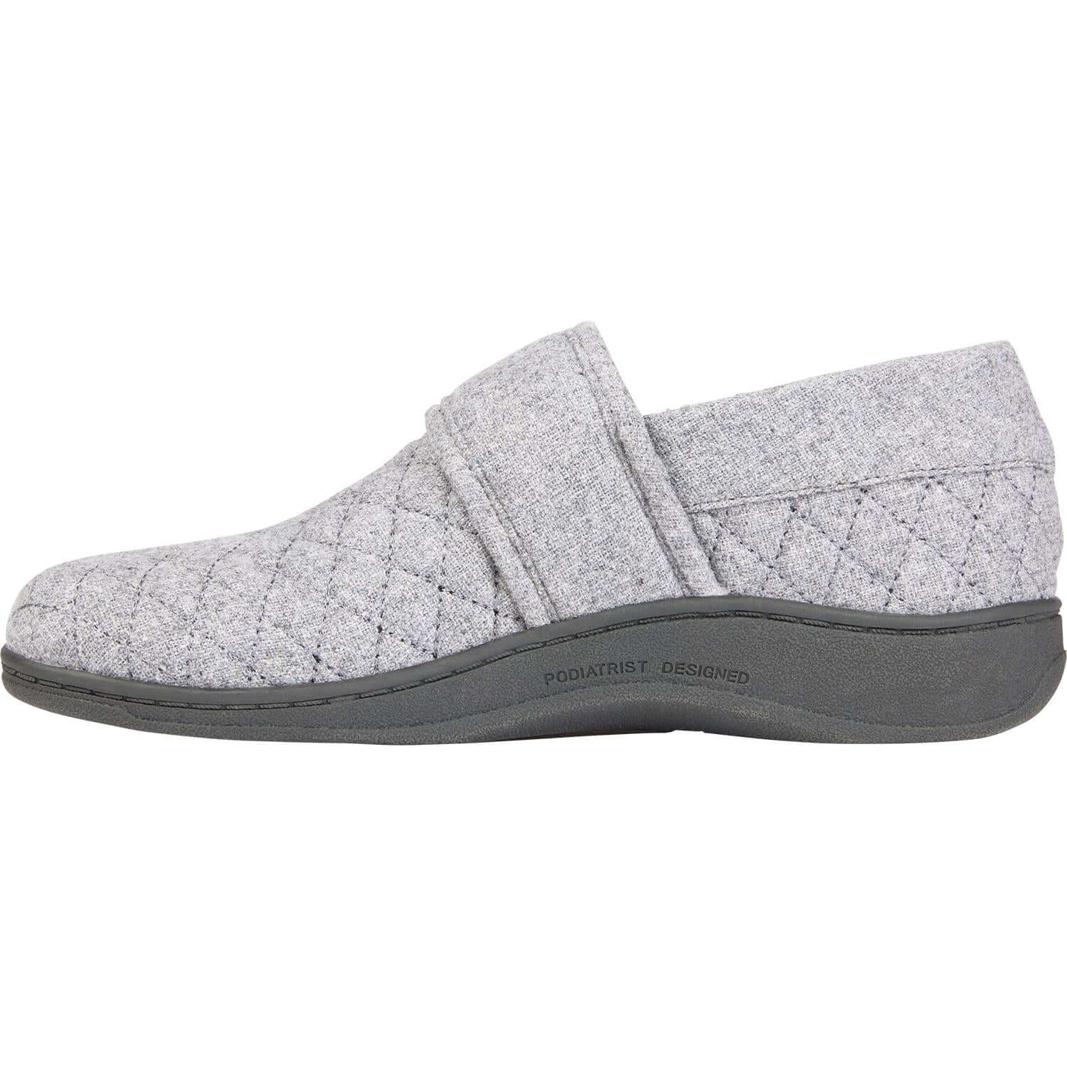 Women's Vionic Jackie Slippers Light Grey Flannel