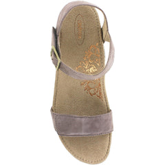 Women's Aetrex Sydney Deep Taupe Suede