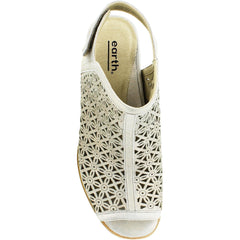 Women's Earth Mist Silver Metallic Leather