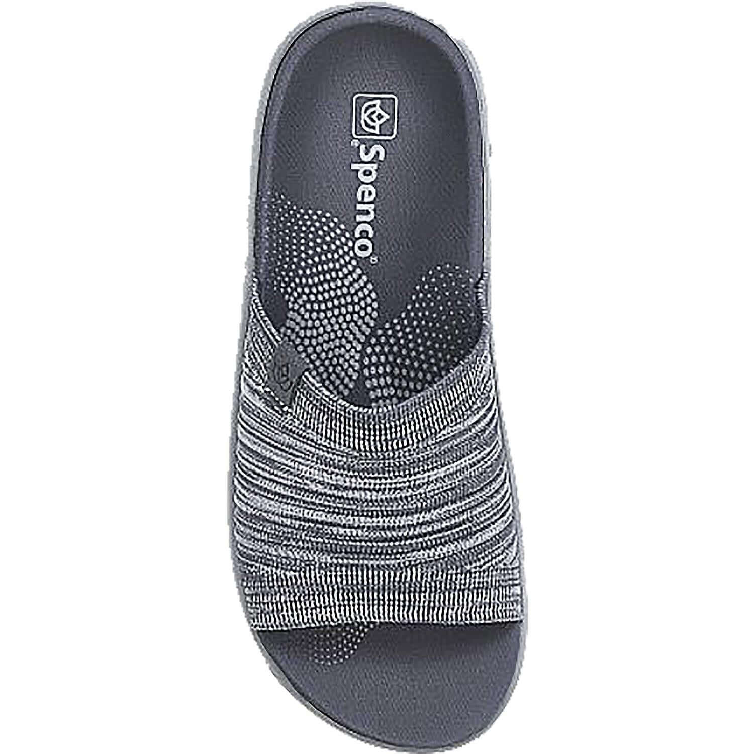 Women's Spenco Astoria Memory Foam Slide Wild Dove Knit Fabric