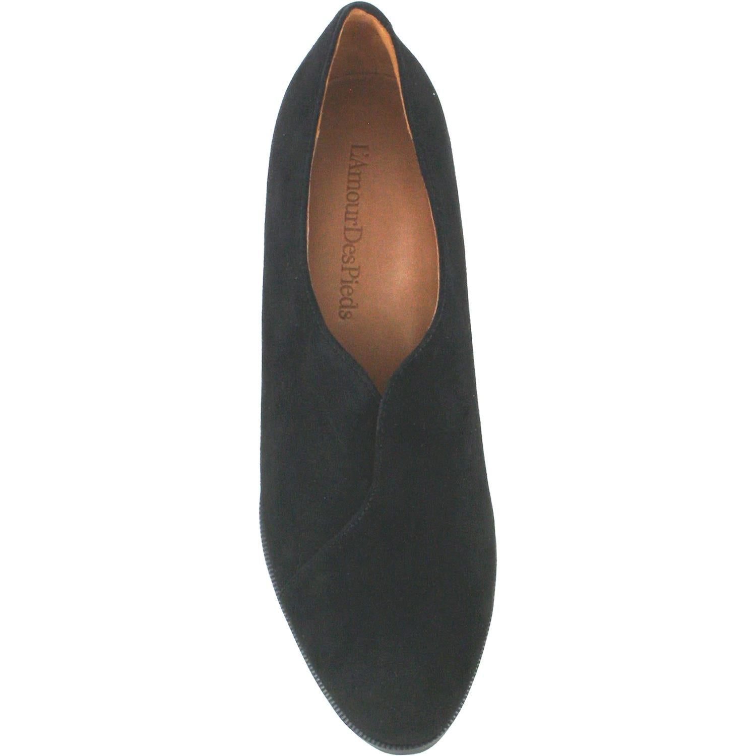 Women's L'Amour Des Pieds Jesicca Black Suede