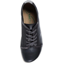 Women's Naot Avena Soft Black/Metallic Road Leather