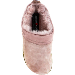 Women's Haflinger Snowbird Rosewood Shearling