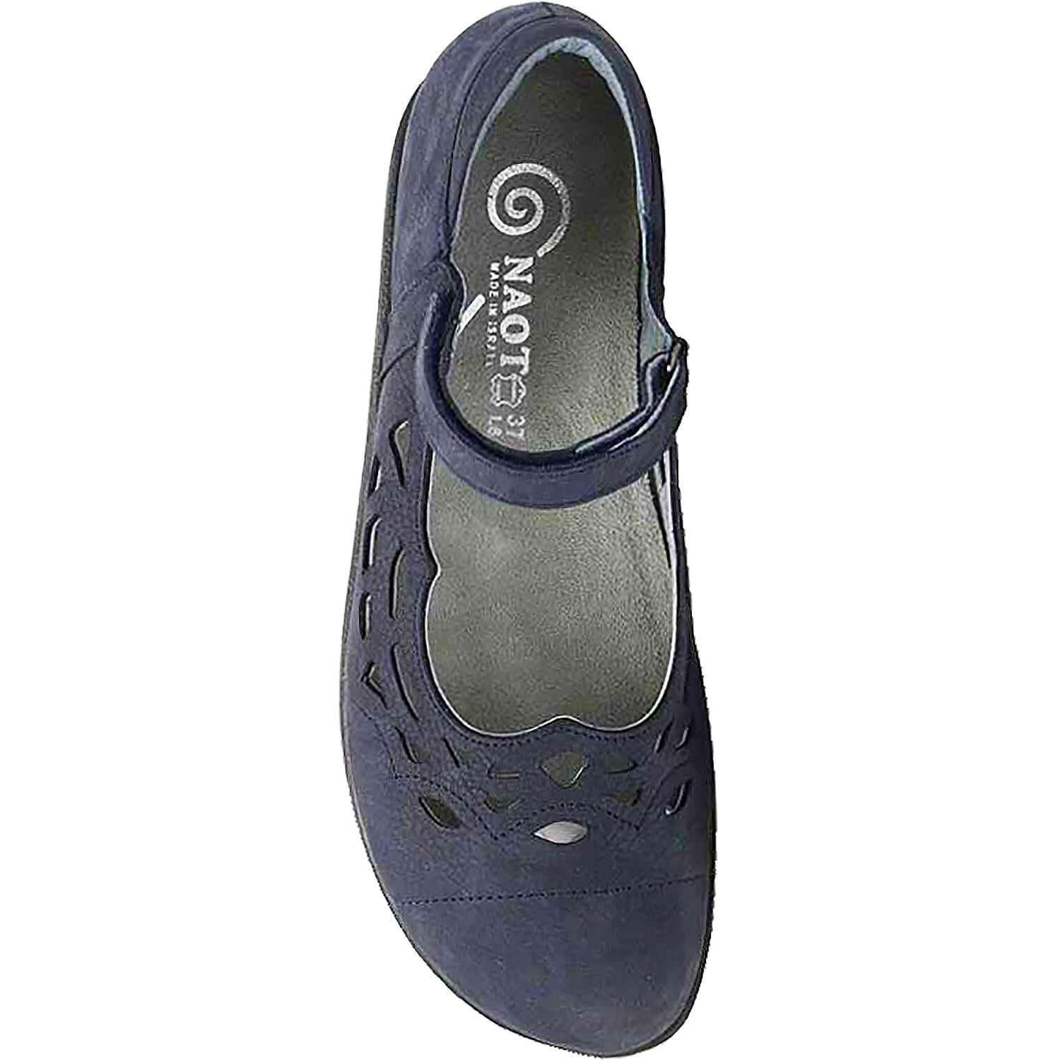 Women's Naot Agathis Navy Velvet Nubuck