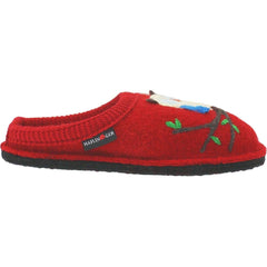 Women's Haflinger Olivia Red Wool