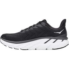 Women's Hoka One One Clifton 7 Black/White Mesh