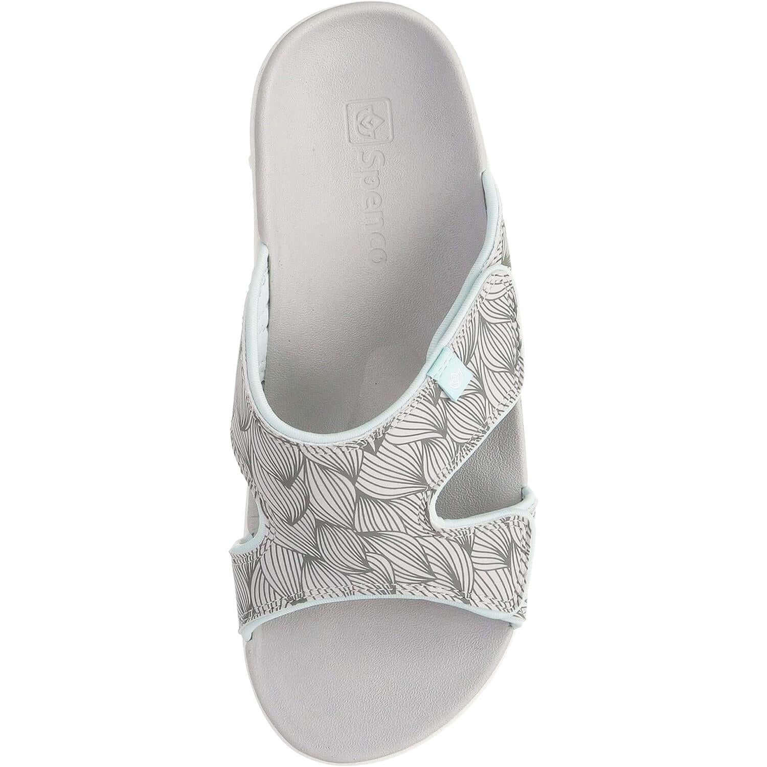 Women's Spenco Kholo Wave Slide Grey Synthetic