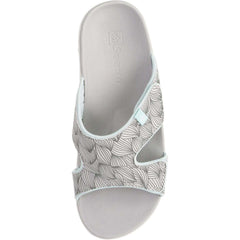 Women's Spenco Kholo Wave Slide Grey Synthetic