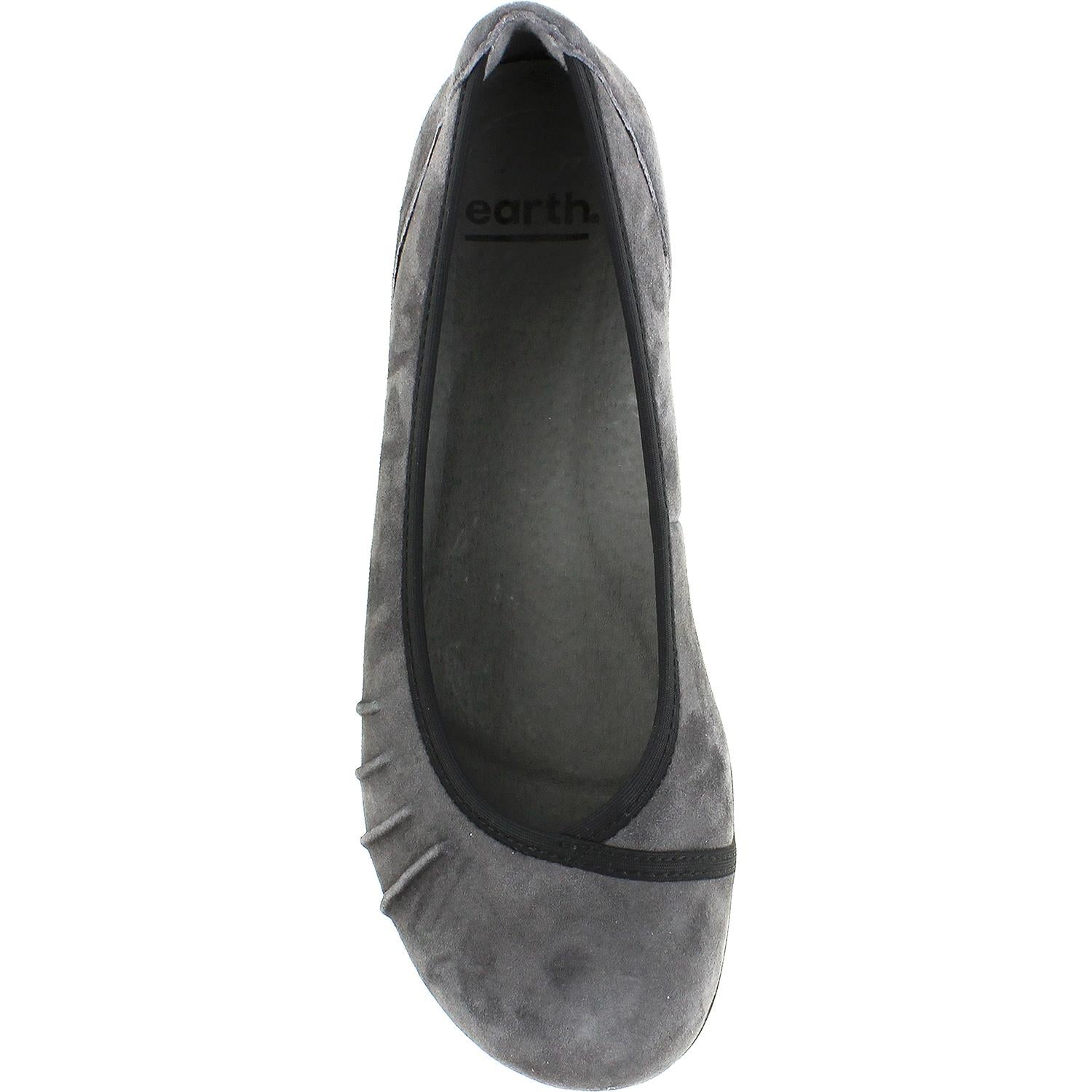 Women's Earth Derby Dark Slate Suede