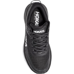 Women's Hoka One One Bondi 7 Black/White Mesh