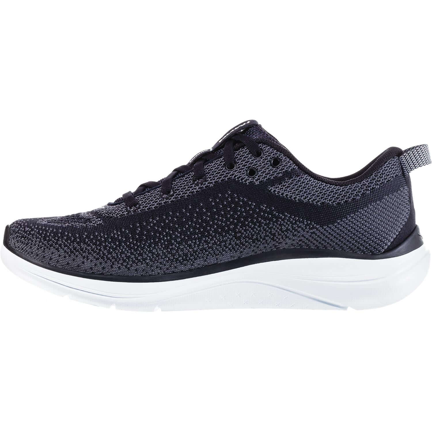 Women's Hoka One One Hupana Flow Black/Dark Shadow Knit Fabric