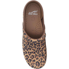 Women's Dansko Professional Clog Leopard Suede