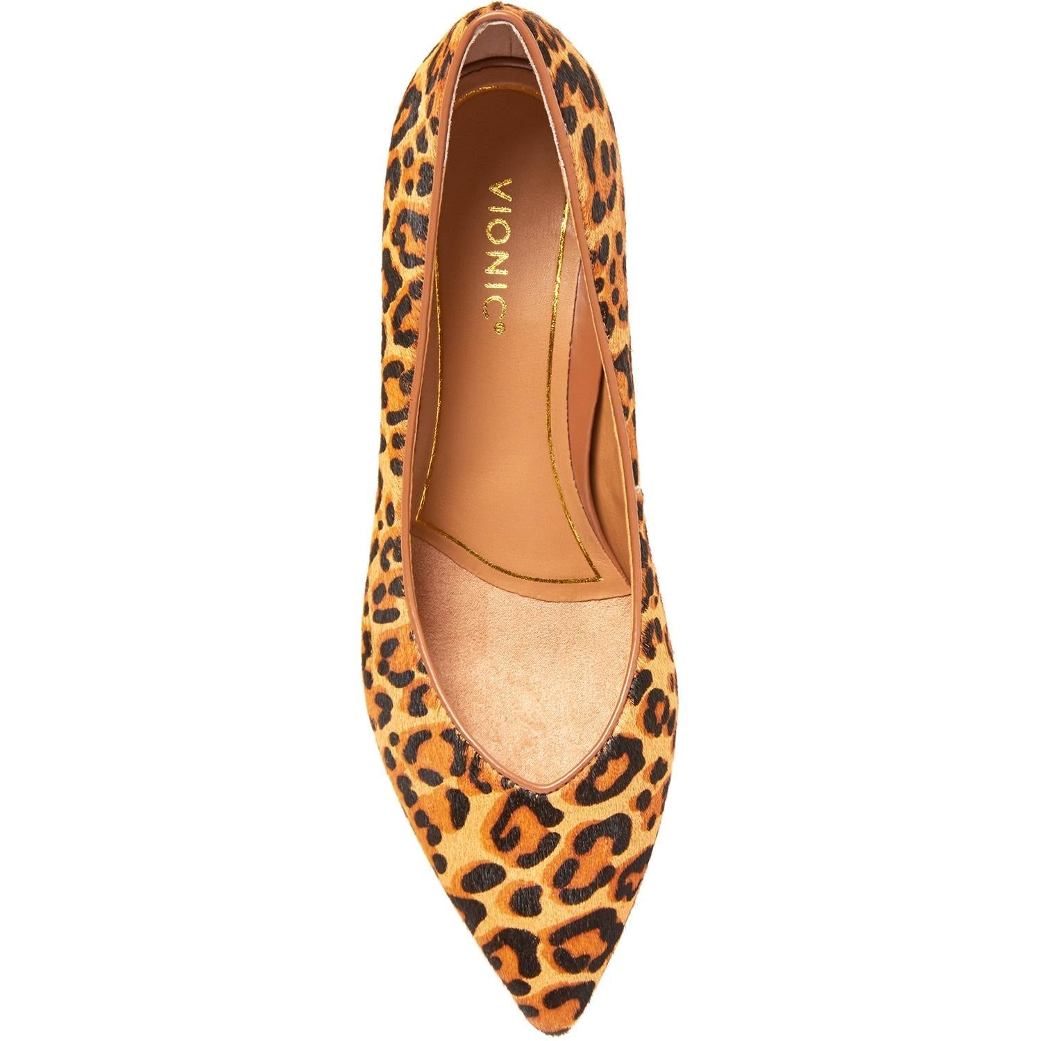 Women's Vionic Josie Tan Leopard Cow Hair