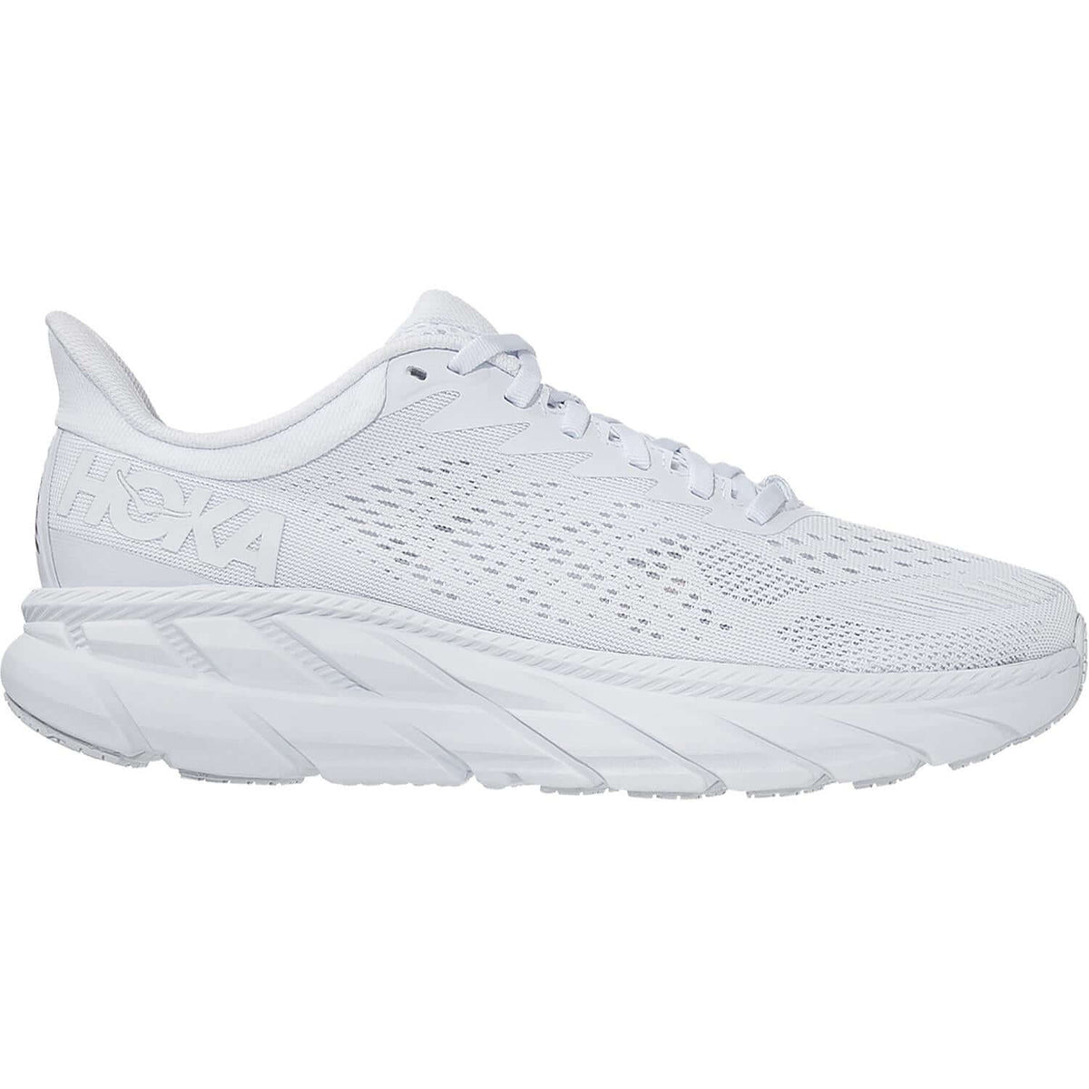 Women's Hoka One One Clifton 7 White/White Mesh