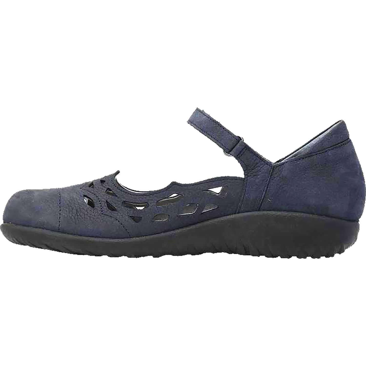 Women's Naot Agathis Navy Velvet Nubuck