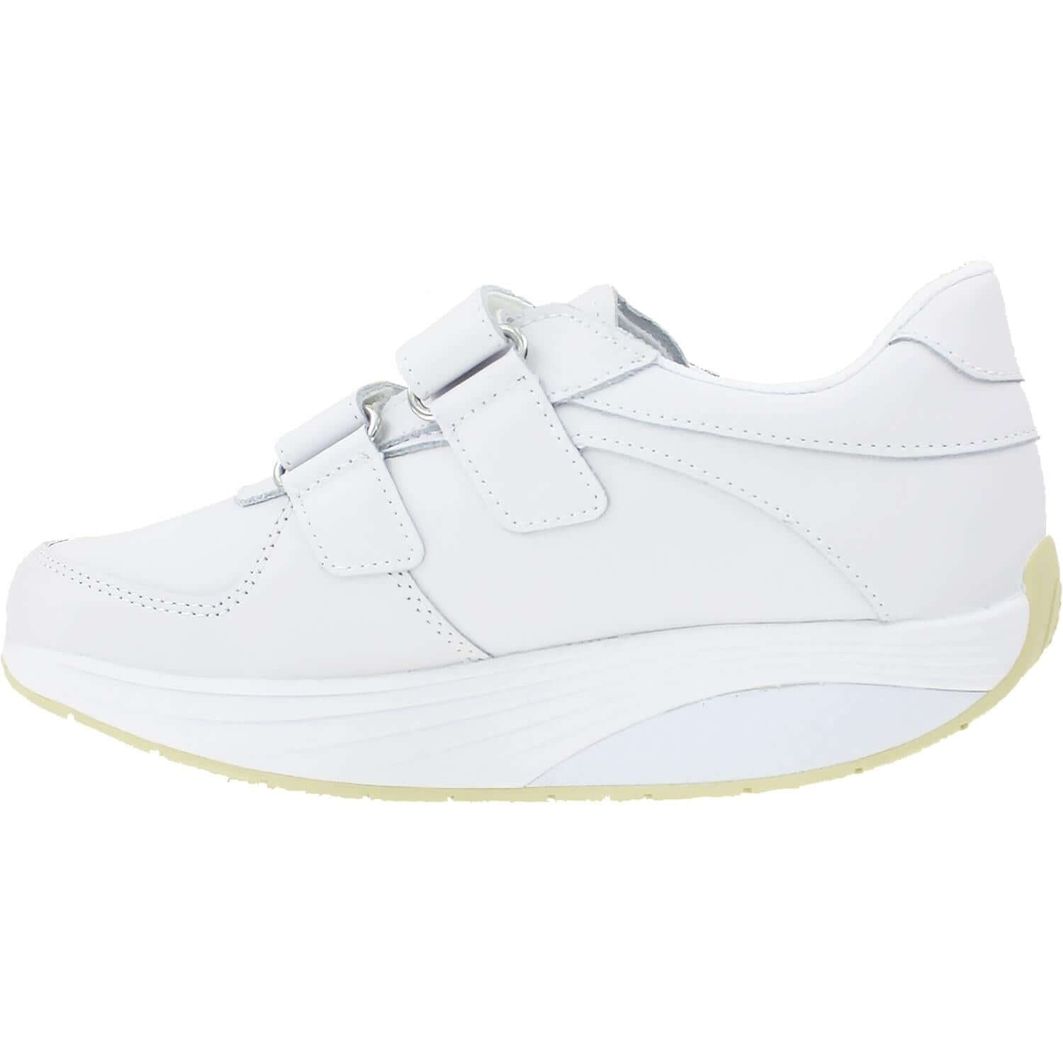 Unisex MBT Karibu 17 Velcro White Leather