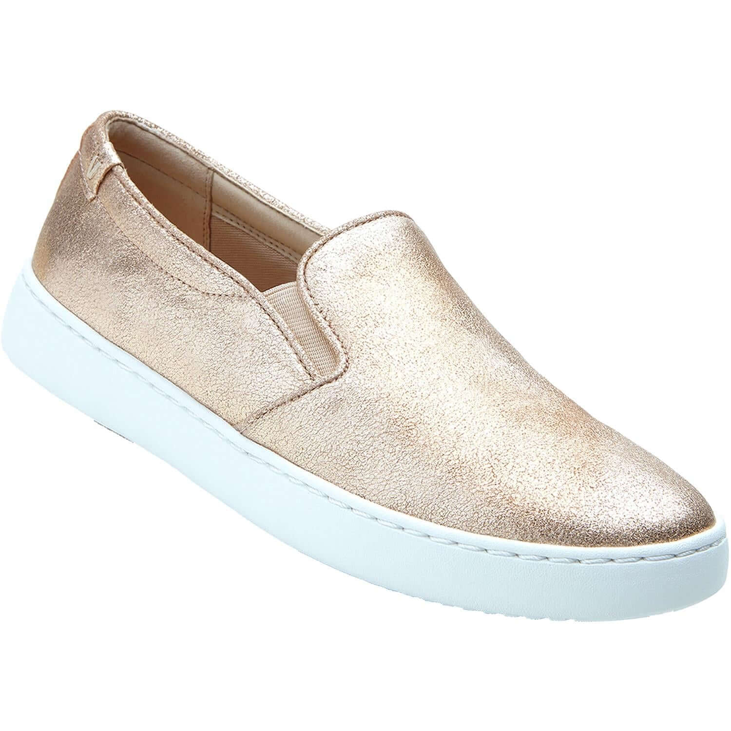 Women's Vionic Avery Pro Non-Slip Rose Gold Metallic Suede