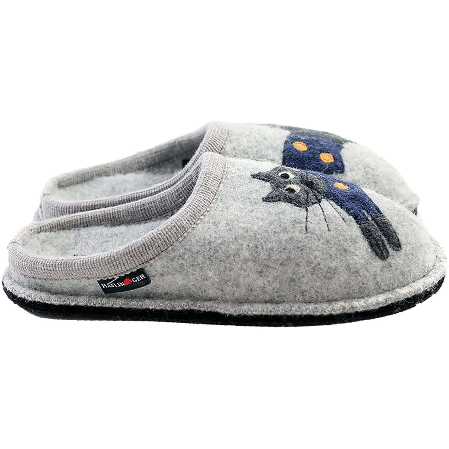 Women's Haflinger Cucho Silver Grey Wool