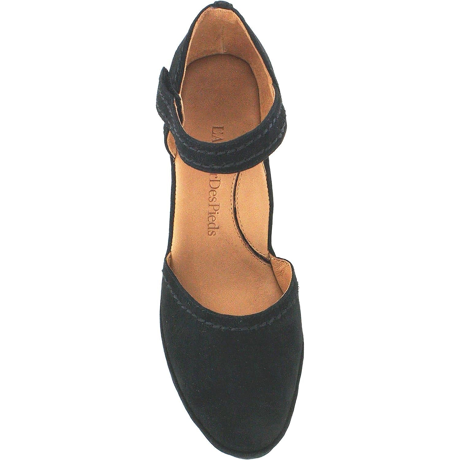 Women's L'Amour Des Pieds Orva Black Suede